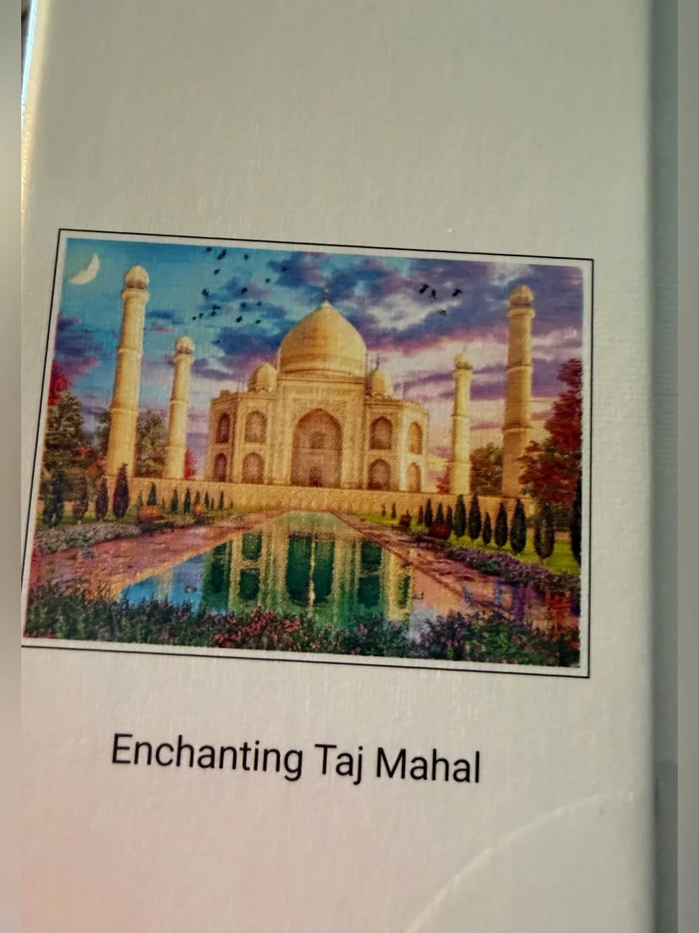 Ravensburger Puzzle Taj Mahal Scene - 1500 pieces